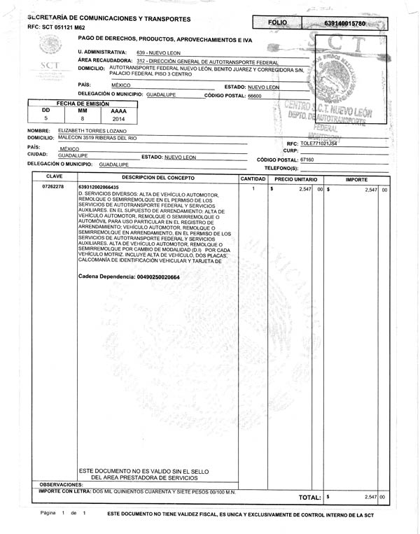 PERMISO KENWORTH  471EW1